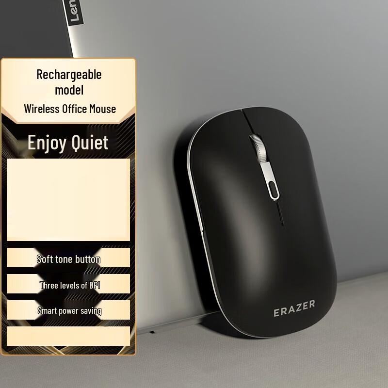 

Lenovo N500Pro Dual Mode Wireless Silent Mouse