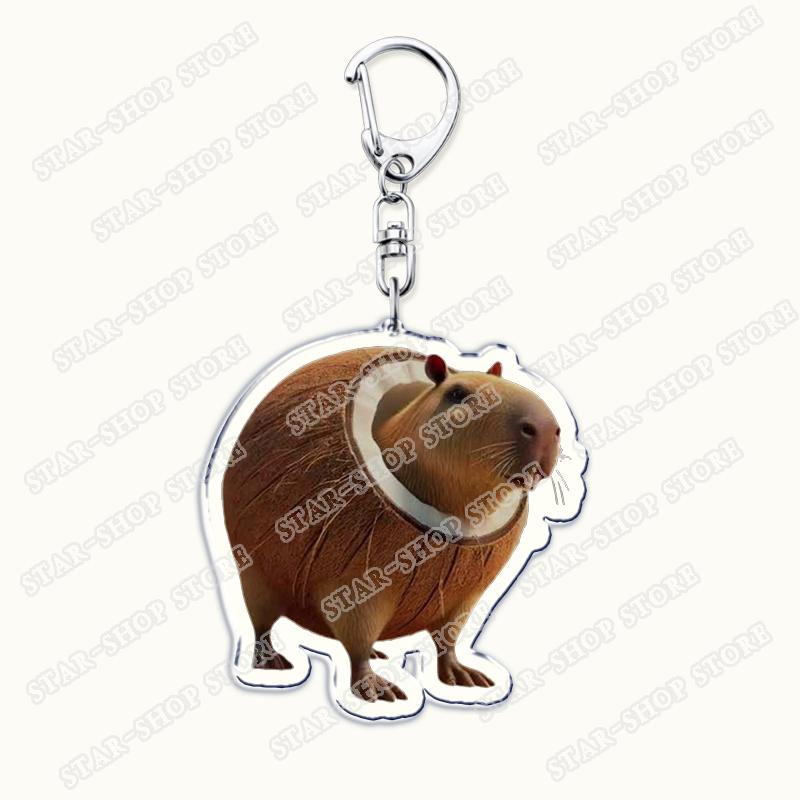 Italian Brainrot Animals Meme Keychains for Accessories Tralalero Tralala Tung Tung Tung Sahur Brr Brr Patapim Keyring Fans Gift