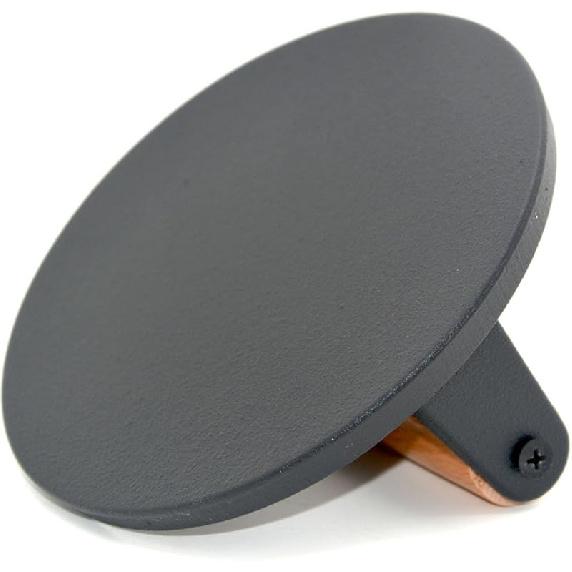 Kitchen Tools Heavy Duty Cast Iron Grill Press Burger Press Bacon Press Barbecue Press Meat Press Burger Smasher Griddle Press Round Flat Press with 5.7