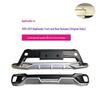 Compatible Front and Rear Bumper Guards for Toyota Highlander (09-12, 15-18 Models)