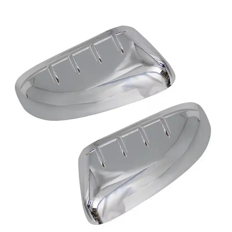 For Ford Explorer 2011 2012 2013 2014 2015 ABS Car Rearview Side Mirror Cover Wing Cap Exterior Door Trim Adhesive Sticker Parts