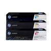 HP 126A Tri-Color Toner Cartridge Pack