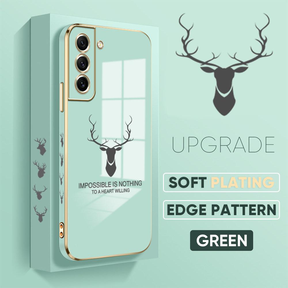 Barevné tiskové vzory Pouzdro se čtvercovým vzorem na hraně Pokovené pouzdro telefonu Luxusní pokovování měkké pouzdro na telefon pro iPhone Motorola Moto OnePlus Samsung