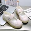 - Floral Velcro Hollow Board Shoes Ugly Cute Summer New Niche Low-top Sports Lazy Shoes