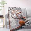 Basketball Hoop Customize Your Name Blanket Warm Comfortable And Soft Blankets Are Suitable For Home Lunch Break Blanket Office Sofa Sofa Gift To