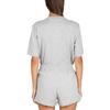 Ganni Ss23 Solid Color Letter Print Regular Sleeve T-Shirt Women tops Gray T3173921