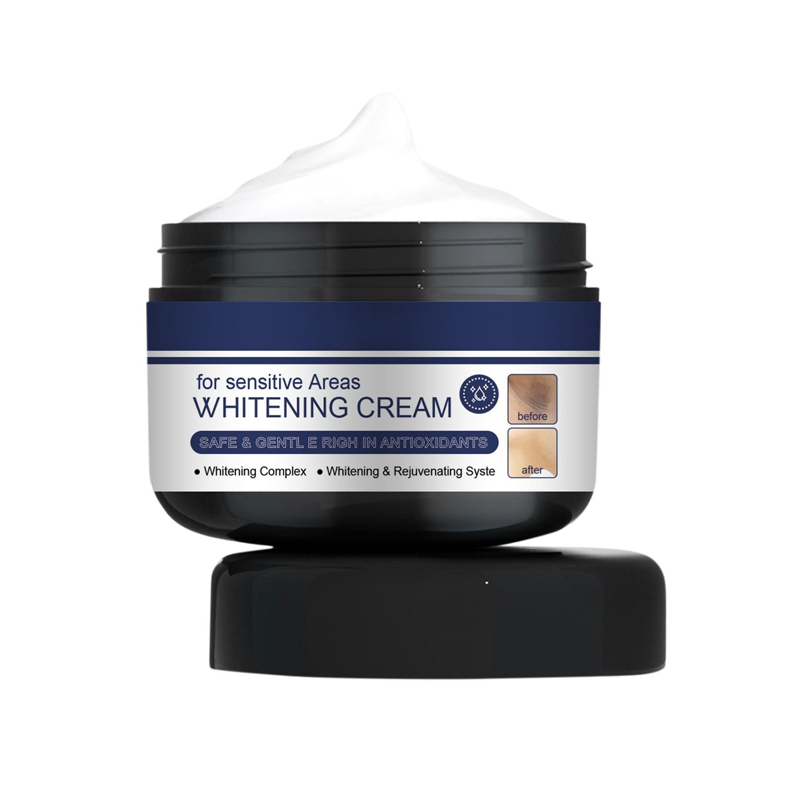 

Отбеливающий увлажняющий крем для подмышек, осветляет меланиновые отложения, отбеливающий увлажняющий крем для подмышек, интимных частей тела, локтей, 30 г белый