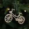 Gold Christmas Hanging Decoration Shimmering Plastic Hanging Pendants Crown Xmas Tree Party Supplies Christmas Tree Ornament