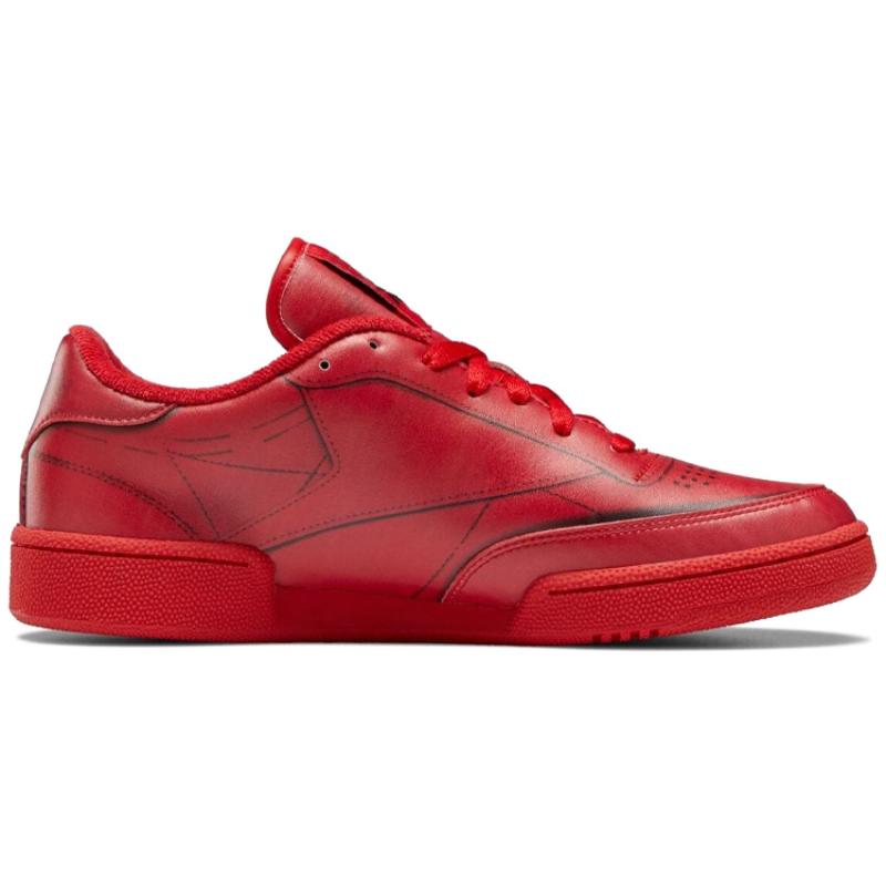 Reebok Maison Margiela X Reebok Club C 'Vector Red' Sneakers H02408