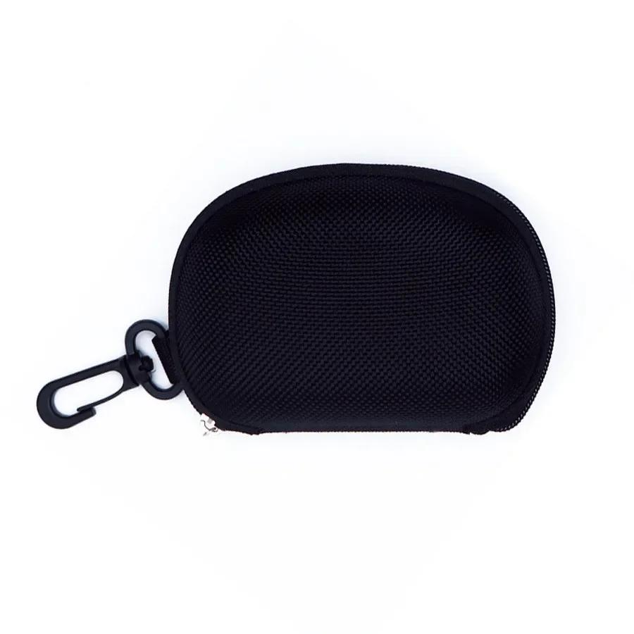 KLASSNU Folding Reading Glasses Case Portable Lightweight EVA Zipper Case Men Women Unisex Folding Sunglasses Box Oxford Fabric