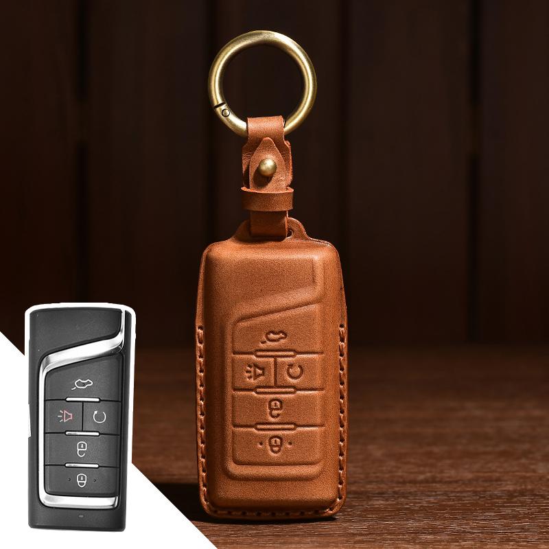 Suitable for GAC Trumpchi GS4 GM8 GA3 GA6 SGS7 GA4 GS5 GS3 Legend GS8 GM6 Leather KeysCase Protector