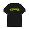 Men'S Vintage Graphic T-Shirt - Black with TEENTINIES '23 & FORTIES Designs In a Red Frame - Lightweight Summer Top, Comfortable To Wear, Machine