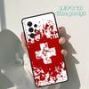 Switzerland Swiss Flag phone case For Samsung Galaxy A42 A31 A40 A51 A71 A32 A80 A91 A52 A72 A73 A20e A21S A50 A70 A11 A12 Cover