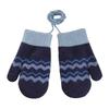 Warm Kids Winter Gloves Windproof Knitted Gloves Cute Children Mittens for 0-3 Years Old Toddler