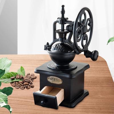 Retro Kaffekvarn Bönkvarn Malning Handvev Bärbar Multifunktionell Antik