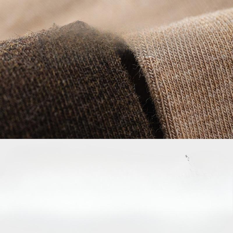 Men's Loose Mid-calf Socks for Autumn and Winter, Pure Cotton Sweat-absorbing and Deodorizing Sports Socks, Antibacterial and Long-lasting