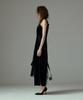 Meuameu Vegan Leather Patchwork Dress