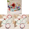 Bohemian Style Multicolored Glass Beaded Bracelet With Heart And Evil Eye For Vacation Gift For Women