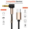 Type-C To 3.5mm Male Car AUX Audio Adapter Cable