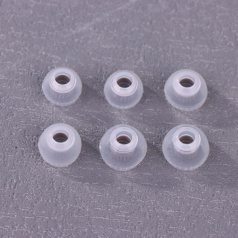 

3 размера Затычки для ушей 2025 года совместимы с силиконовыми наушниками с шумоподавлением и диаметром трубки от 4 до 6 мм белый