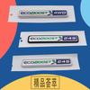 3D Car Styling FLEX FUEL ECOBOOST 4WD 180 200 245 for Car Hood Fender Trunk Rear Bonnet Nameplate Decal Emblem Badge Sticker