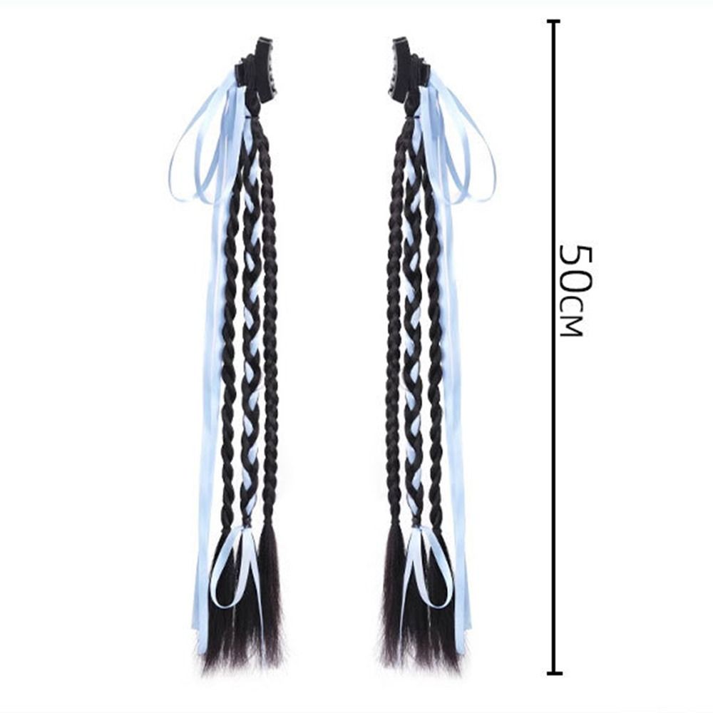 1Pairs Easy to braid Boxing Braids Heat Resistant Synthetic Fiber Cable Knit Long Hair