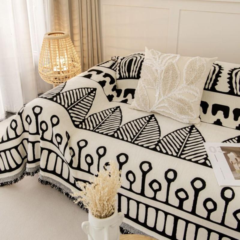 Home Sofa Cover Sofa Cushion Cover Chenille Universal Sofa Towel Couch Cover Pet Mat  Living Room Sofa Dust Proof