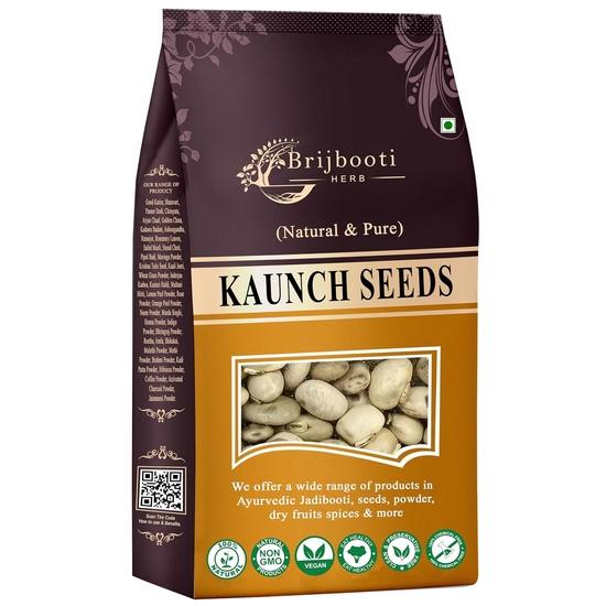 

BIRJU MAHAVIR Семена Каунч Белые/Mucuna Pruriens (1 кг), натуральный (BMKB-312) 1KG