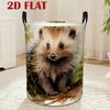 A Cute Hedgehog-Themed Storage Basket That Is Both Decorative And Functional, Suitable for Storage, Bedroom Organization, And Laundry, Laundry Baskets