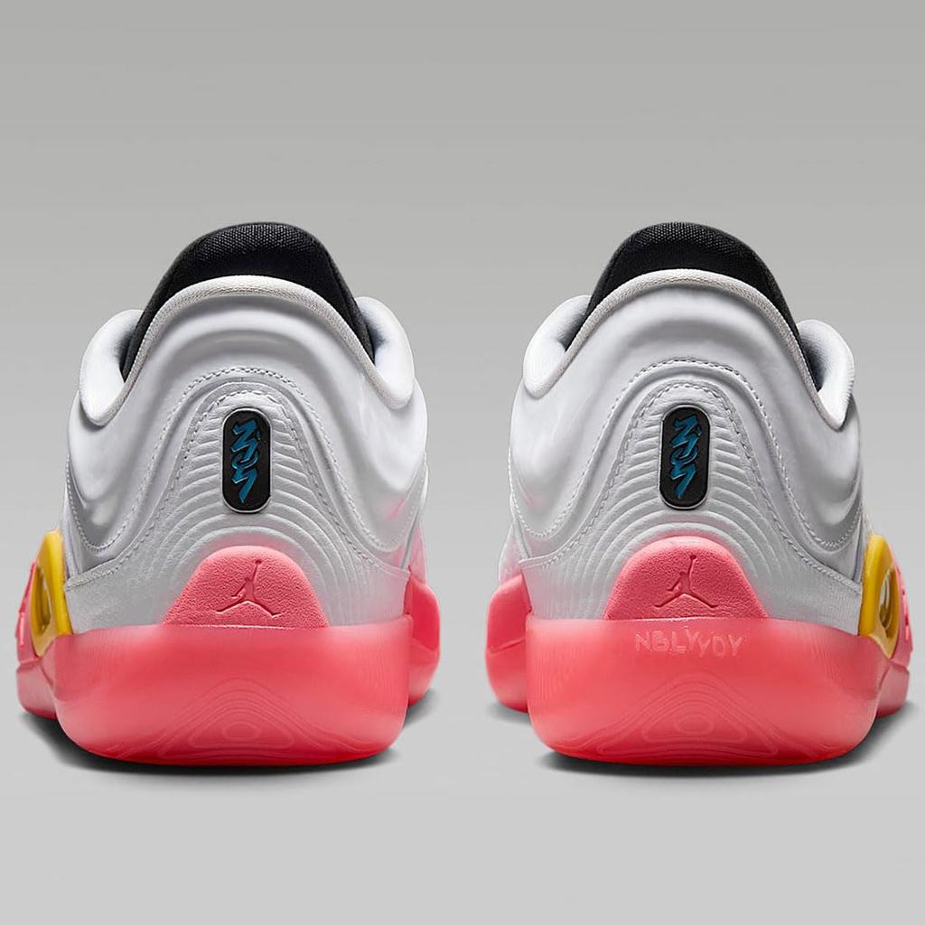 Nike Zion 4 PF Sharonda Punch Size White/Black/Tour Yellow/Hot FD0591-101 28.0cm