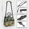 Vincent Van Gogh Painting Insulated Lunch Bag Tote Meal Bag Reusable Portable Thermal Lunch Box Handbags for Work School Picnic