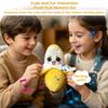 Interactive Plush Musical Toy with Motion Sensor Shape Soft Fabric Novelty Sound Feature for Kids and Adults
