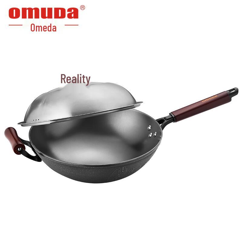 Oumeda Heritage Serie 36CM Gusseisen Wok