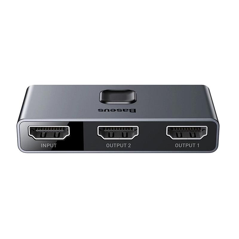Dwukierunkowy Rozdzielacz / Splitter Hdmi Baseus Matrix, 2X1 / 1X2, 4K