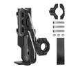 Universal Motorcycle Bumper Cup Bolder 360 Degree Rotatable Black Water Bottle Holder Adjustable Bicycle Bottle Cage