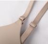 Breathable Front Closure Women's Anti-Sag Seamless Bra for Small Chests