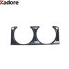 Car Center Console Water Cup Holder Frame Cover Trim For Toyota Sienna    Carbon Fiber Interior Moulding Accessories