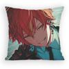 Project Sekai Anime Shinonome Akito Pillow Case Anti-Dustmite Pillowcase Invisible Zipper Silky Short Plush Sofa Cushion Cover