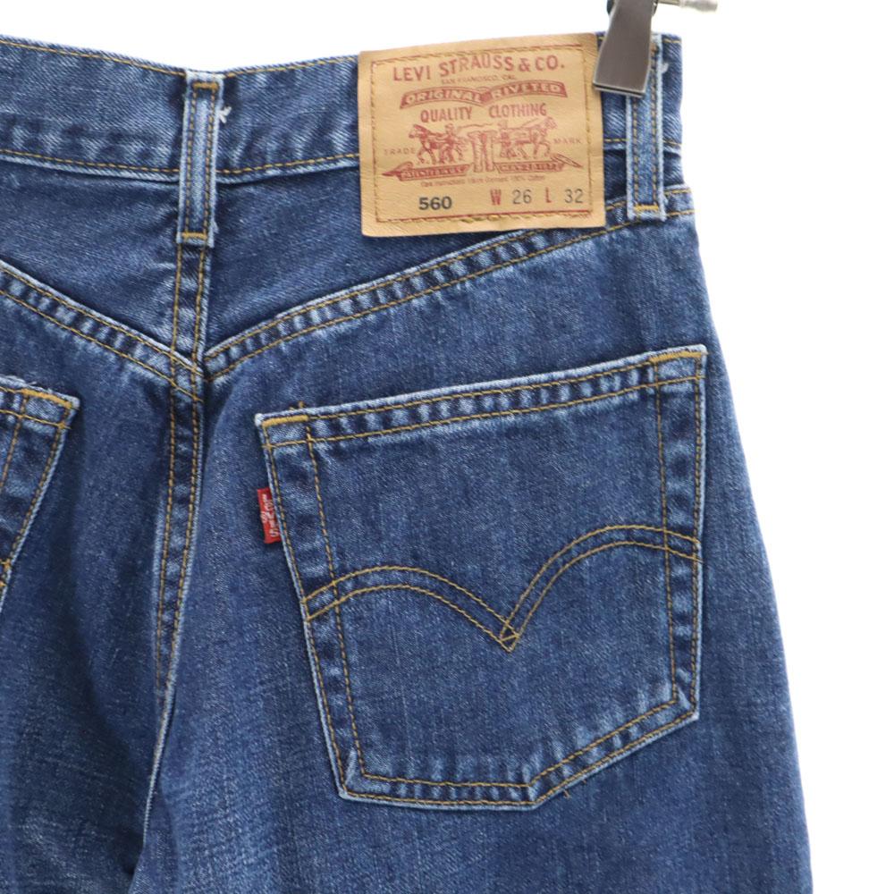 Levi's 90s 560-03 Straight Denim Pants W26 Women Used