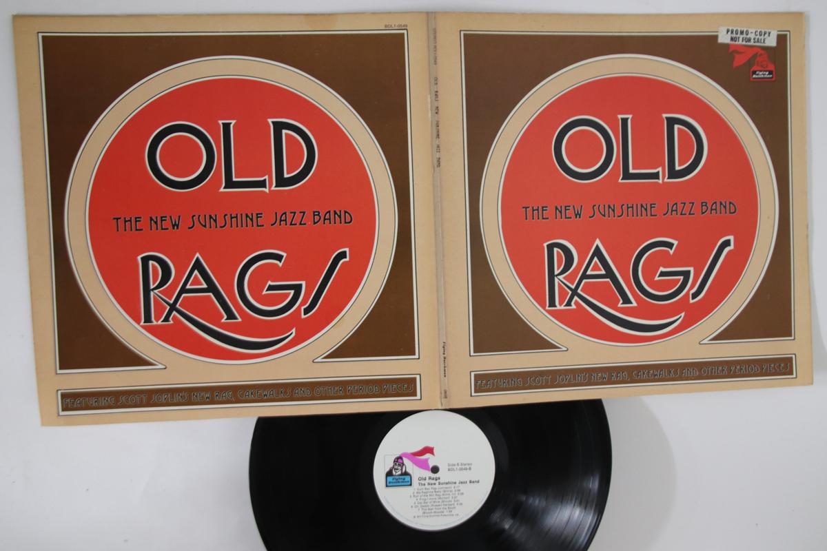 

Виниловая пластинка NEW SUNSHINE JAZZ BAND - Old Rags BLD10549PROMO FLYING DUTCHMAN 1974 США Джаз Б/у