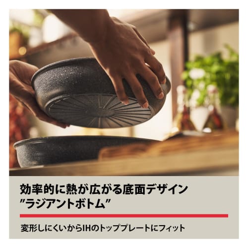 Ballarini Vinci Ceramic Frying Pan, 20cm, Made in Italy, with Detachable Handle, Induction Compatible, Ceramic Coating, PFAS-Free [Official Japanese P