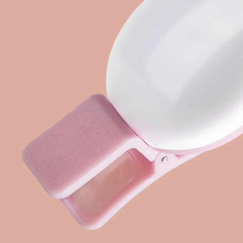 Portable Mini Selfie Ring Light - USB Rechargeable Clip LED Flash Fill Light for Phone