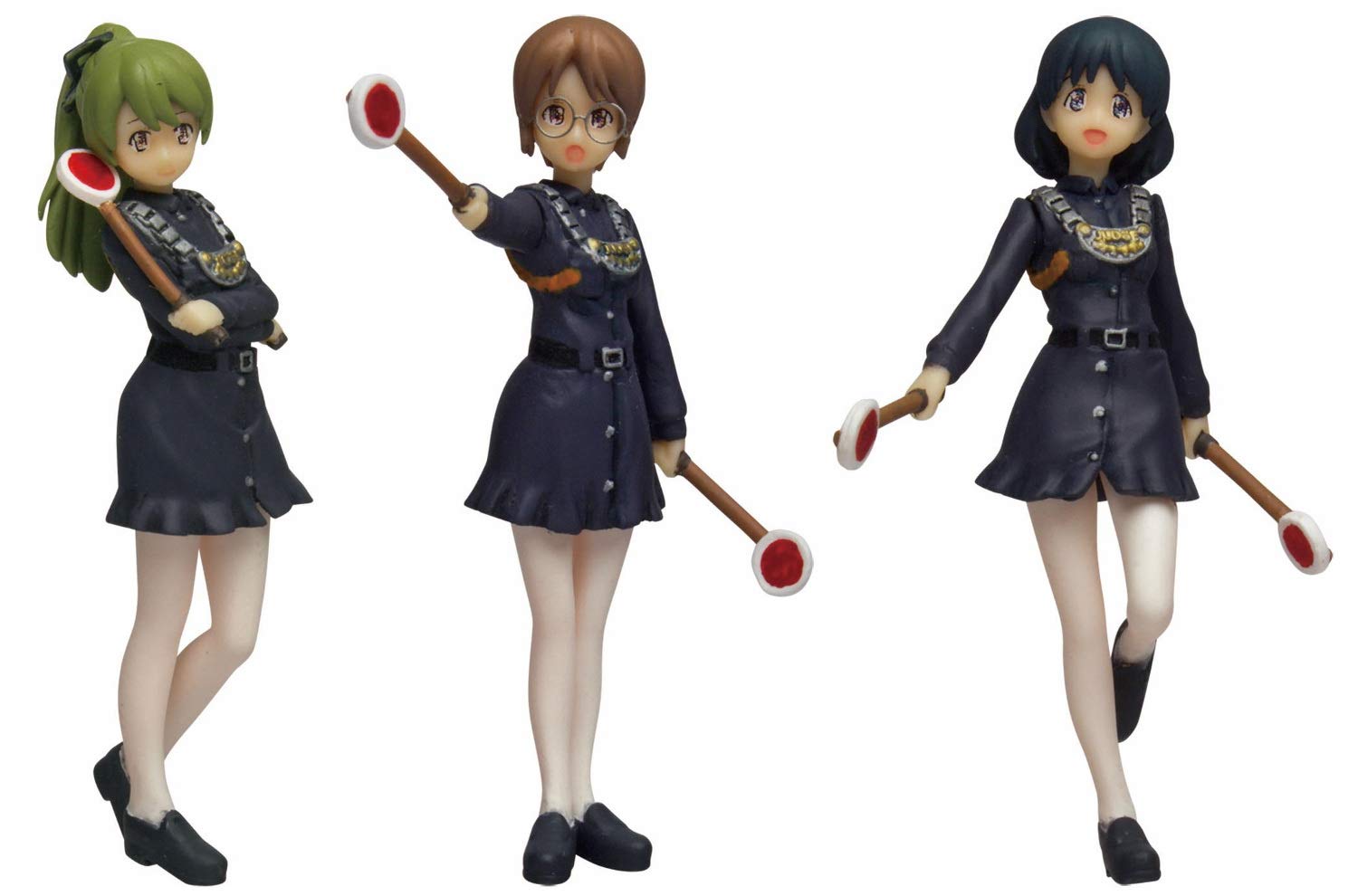 

PLATZ Girls & Panzer Final Chapter 1/35 Japan Tankery Federation Referee Figure Set, Unpainted Urethane Foam Kit GPF-32