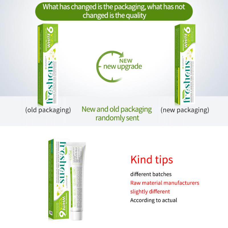 Plant Fruit Probiotic Toothpaste SADOER Oral Whitening Teeth Gum Protection Toothpaste