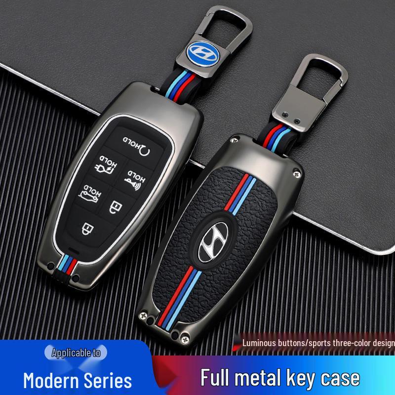 Fifth-Gen Hyundai Tucson L Car Key Case and Metal Shell