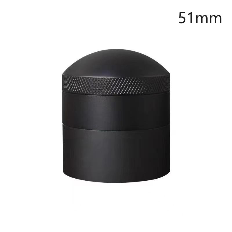 Italian Rotatable Coffee Loose Powder Needle With Base Needle Powder Distributor Dual-Purpose Coffee Handle Powder Distributor 51mm чёрный