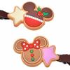Sada sponiek do vlasov Disney Mickey a Minnie Vianočné sušienky Japonsko NOVÉ Disney Store