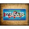 Personalized Tennessee Trout Conservation License Plate Metal Sign Wall Art Home Decor