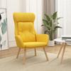 Day and Night - Day and Night Mustard Yellow Fabric Relaxation Armchair