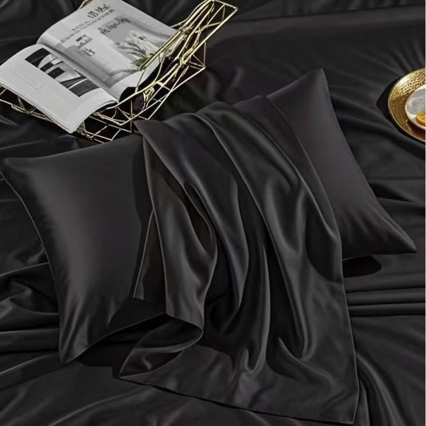 Miękkie Satynowe Poszewki na Poduszki Oddychające, Gładkie Poliestrowe Poszewki do Snu